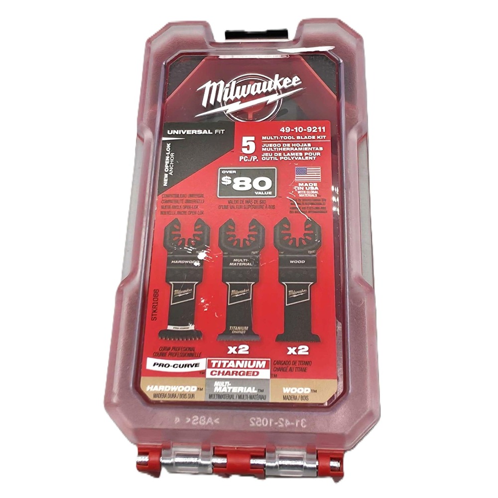 MILWAUKEE 49-10-9211 MULTI-TOOL BLADE KIT (GNH023753)
